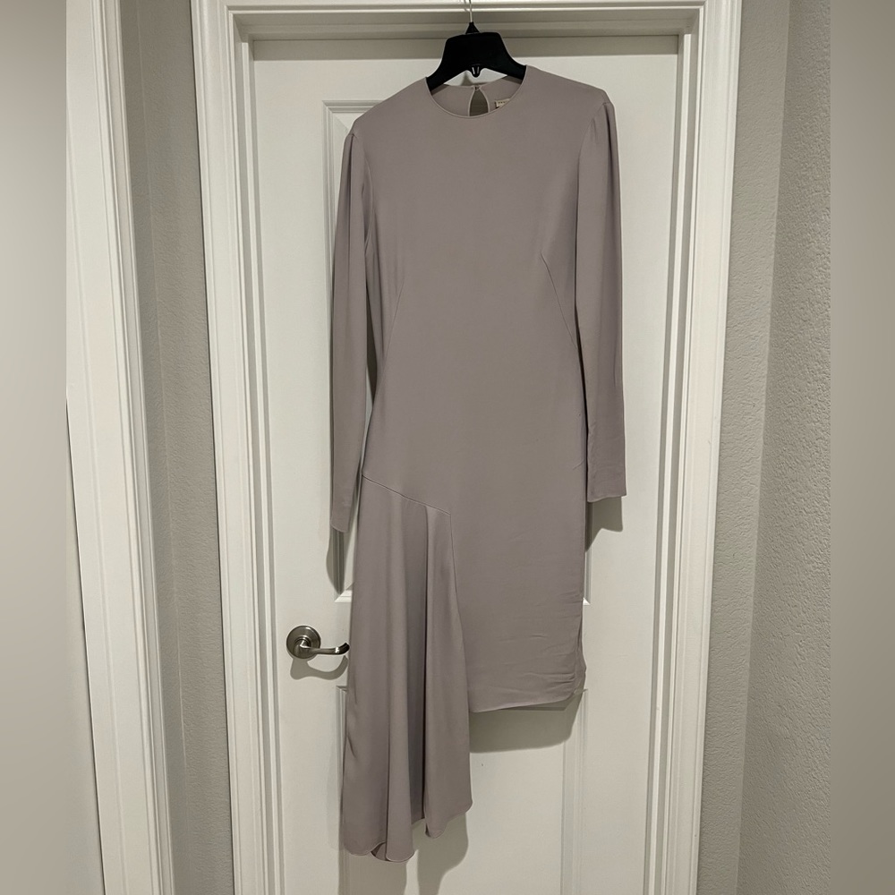 Francesco scognamiglio Symmetrical one side drape romper